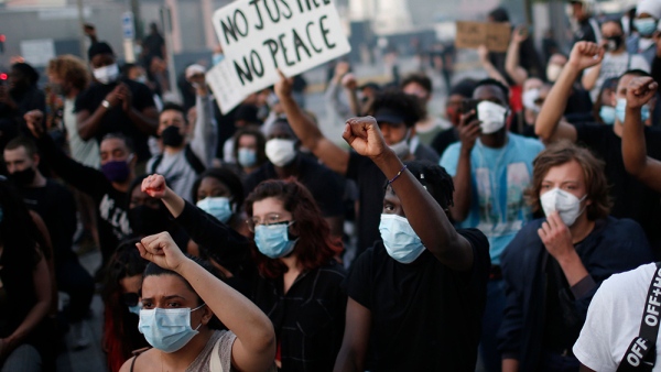 America Protests , Paris, France - 02 Jun 2020